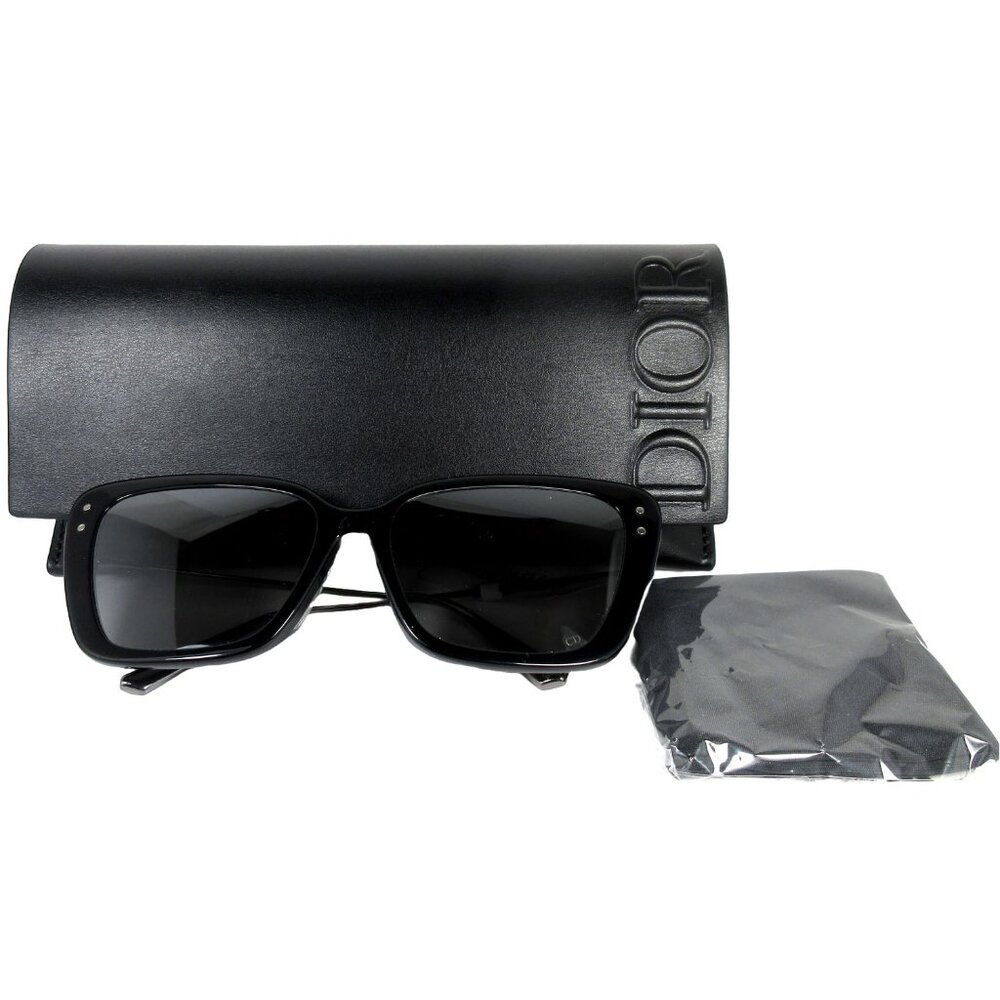 Christian Dior Sunglasses Black MISSDIOR B5F Smoke Mirror Cat Eye